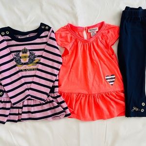 3T sets | Juicy Couture | leggings | blouses